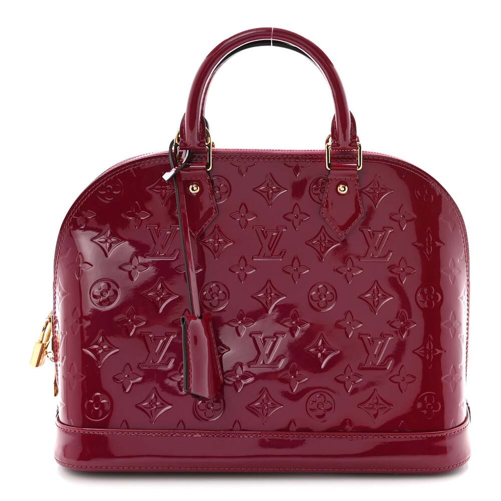Louis Vuitton Vernis Alma Pm Magenta #263421L12B